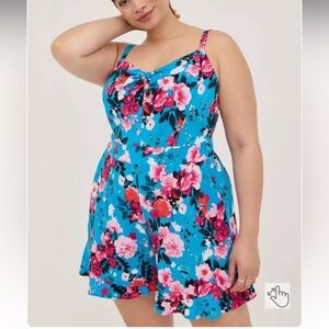 Torrid Challis Floral Romper 3X NWT